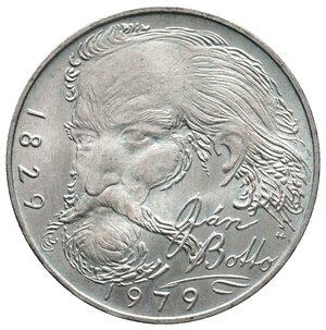 obverse: CECOSLOVACCHIA - 100 Korun argento 1979