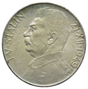 obverse: CECOSLOVACCHIA - 50 Korun Stalin argento 1949