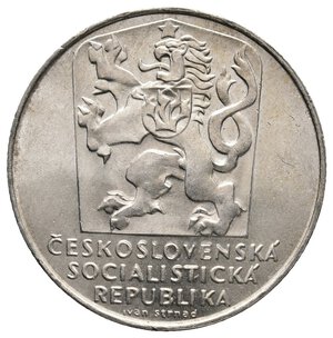 reverse: CECOSLOVACCHIA - 25 Korun  argento 1970