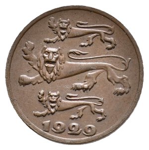 reverse: ESTONIA - 1 Senti 1929