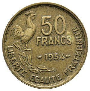 obverse: FRANCIA - 50 Francs 1954   Rara