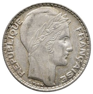 reverse: FRANCIA - 10 Francs  Turin argento 1929 QFDC