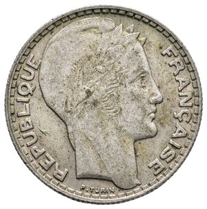 reverse: FRANCIA - 10 Francs  Turin argento 1932