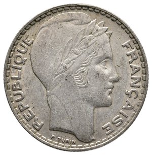reverse: FRANCIA - 10 Francs  Turin argento 1933