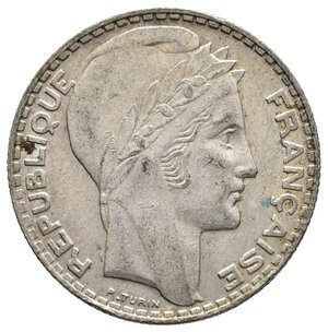 reverse: FRANCIA - 10 Francs  Turin argento 1934
