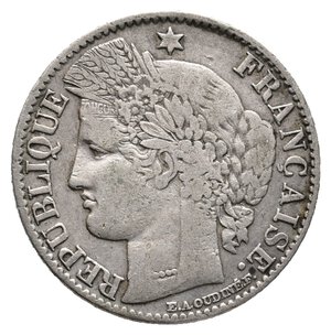 reverse: FRANCIA - 50 Centimes argento 1871 K