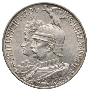 obverse: GERMANIA - Prussia - Wilhelm II - 2 Mark argento 1901 FDC