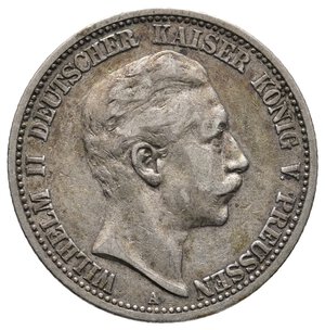 reverse: GERMANIA - Prussia - Wilhelm II - 2 Mark argento 1903