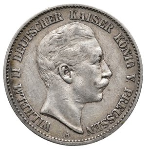 reverse: GERMANIA - Prussia - Wilhelm II - 2 Mark argento 1899