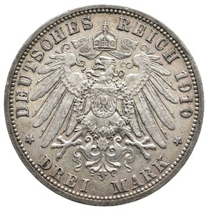 obverse: GERMANIA - Prussia - Wilhelm II - 3 Mark argento 1910