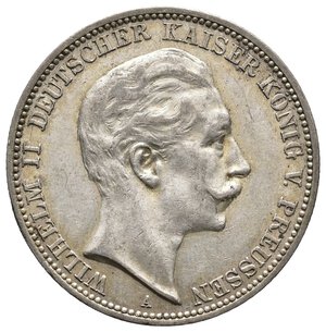 reverse: GERMANIA - Prussia - Wilhelm II - 3 Mark argento 1911