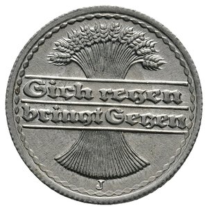 reverse: GERMANIA - 50 Reichpfennig 1921 J