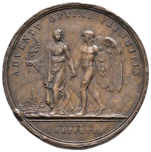 obverse: Modena , Francesco IV , 1814 Colpi diffusi - diam.42 mm