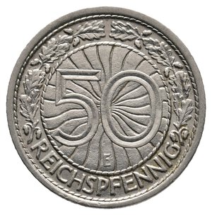 obverse: GERMANIA - 50 Reichpfennig 1927 E