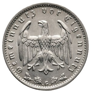reverse: GERMANIA - 1 Reichmark 1933 G