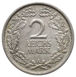 obverse: GERMANIA - 2 Reichmark argento 1926 A