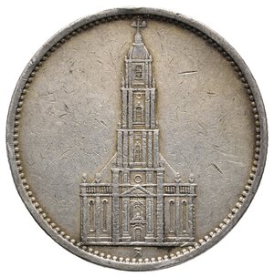 reverse: GERMANIA - 5 Reichmark argento 1934 A
