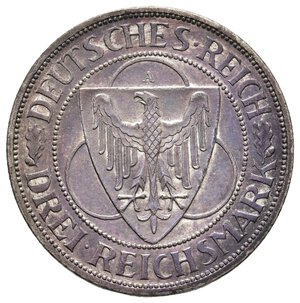 reverse: GERMANIA - 3 Reichmark argento 1930