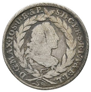 reverse: GERMANIA - BAVARIA - Maximilian III Joseph -20 kreuzer 1765