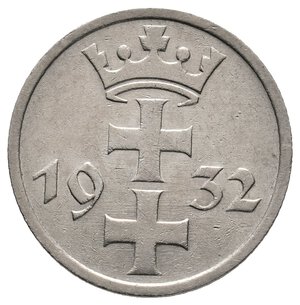 reverse: GERMANIA - DANZICA - 1 Gulden 1932