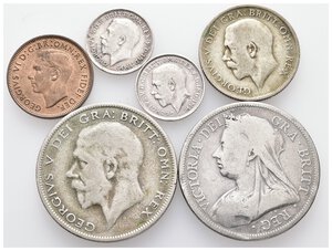 reverse: GRAN BRETAGNA - Lotto monete