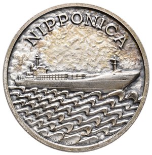 obverse: Medaglia Nipponica Lloyd Trieste 1973 argento