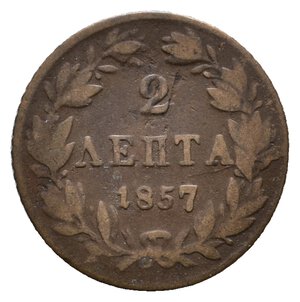 obverse: GRECIA - 2 Lepta 1857