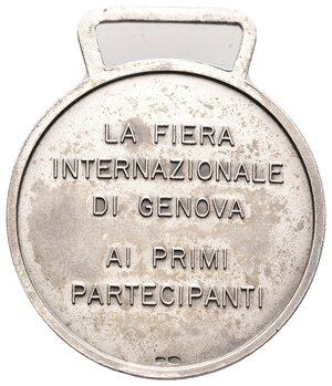 reverse: Medaglia saloe nautico Genova 1962