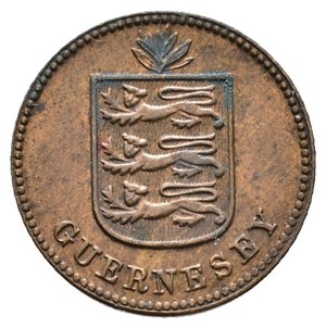 reverse: GUERNSEY - 1 Doubles 1933