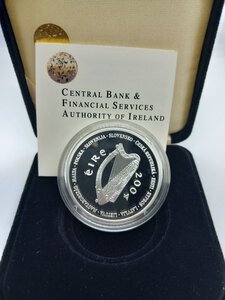 reverse: IRLANDA - 10 Euro  argento 2004 PROOF  - Confezione originale