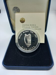 reverse: IRLANDA - 10 Euro  argento 2006 PROOF  - Confezione originale