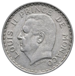reverse: MONACO - 5 Francs 1945