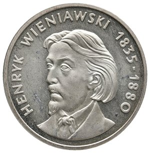 obverse: POLONIA - 100 Zloty argento 1979 Wieniawski  PROOF