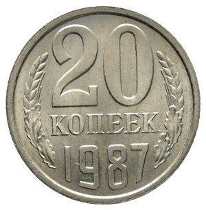 obverse: RUSSIA - URSS - 20 copechi 1987