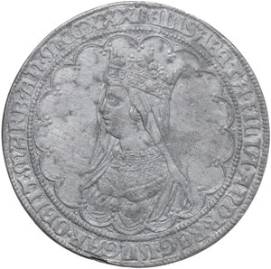 obverse: Czech Republic. Hapsburg.. Early 17th century, c. 1619. Tin medal, A so-called “Judenmedaille”, produced by private min-ters in Prague to glorify the House of Hapsburg