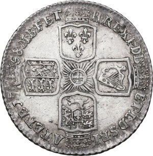 reverse: Great Britain. George II Hannover (1727-1760). Shilling 1758