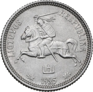 obverse: Lithuania. Republic. Vienas litas 1925, London mint