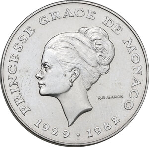 obverse: Monaco, Principality of. Ranieri III (1949-2005). 10 Francs 1982 Princesse Grace ESSAI