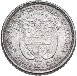 reverse: Panama. 2 1/2 Centesimo de Balboa 1904