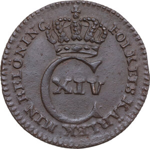 obverse: Sweden. Carl XIV Johan (1818-1844). 1/6 Skilling 1830