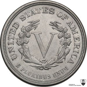 reverse: USA. Federal Republic (1776- ). 5 cents 1883