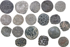obverse: Lotto di diciotto (8) monete di zecche differenti da classificare