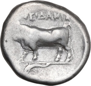 reverse: Northern Lucania, Posidonia. AR Stater, 410-350 BC