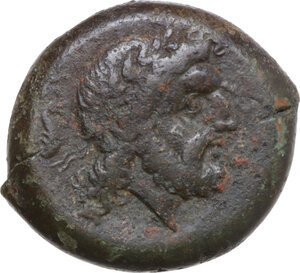 obverse: Northern Lucania, Paestum. AE 21 mm, first Punic War, 264-241