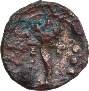 reverse: Northern Lucania, Paestum. AE Triens, 2nd century BC