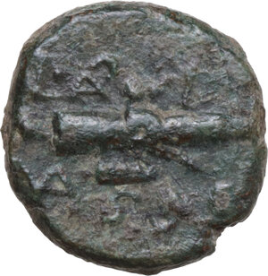 reverse: Northern Lucania, Paestum. AE Triens, c. 90-45 BC
