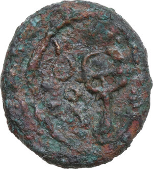 reverse: Northern Lucania, Paestum. Roman Rule. AE Triens, mid to late 1st century BC