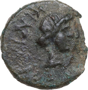 obverse: Lucania, Poseidonia-Paestum. Roman Rule. AE Semis, 90-44 BC