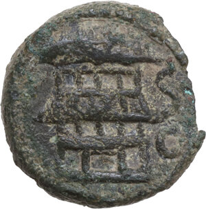 reverse: Lucania, Poseidonia-Paestum. Roman Rule. AE Semis, 90-44 BC
