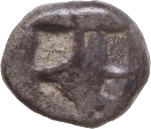 reverse: Northern Lucania, Velia. AR Obol, 535-465 BC